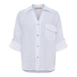 Marta Du Chateau - Shirt - Optical White - Daira