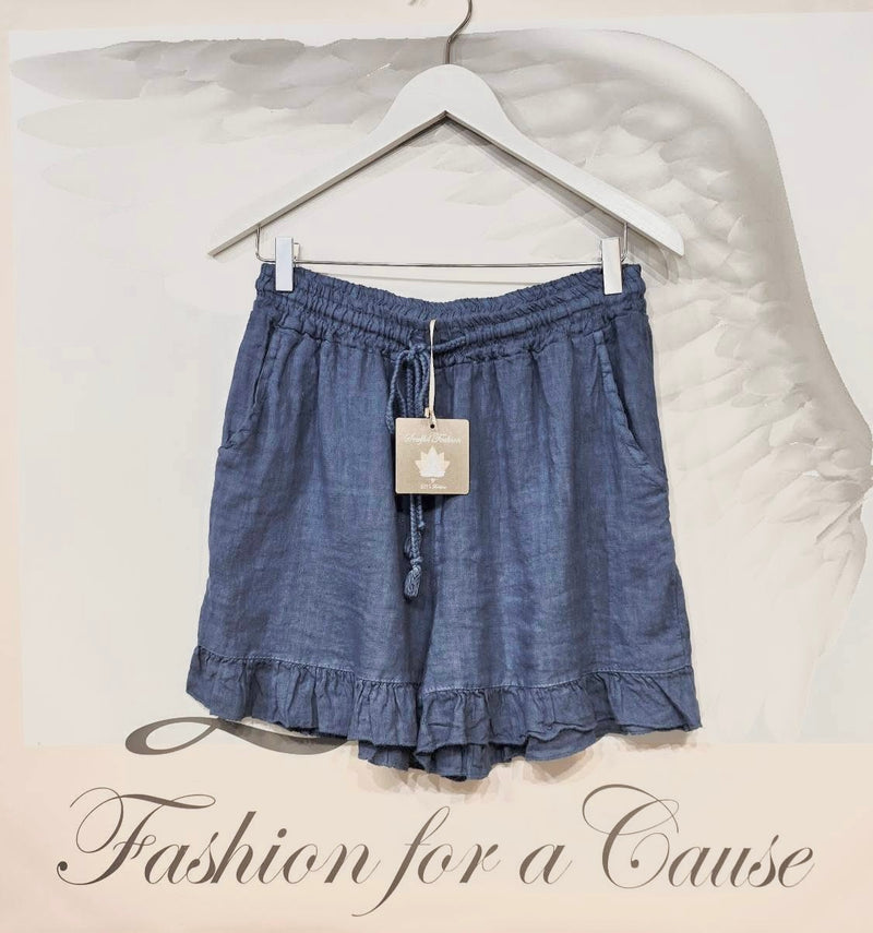 Shorts Linn 100% linne