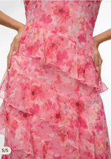 VMSMILLA SL LONG FRILL DRESS