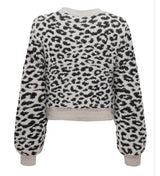Lorraine cardigan        animal leo