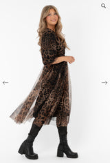 Priscilla tulle dress hazel_black