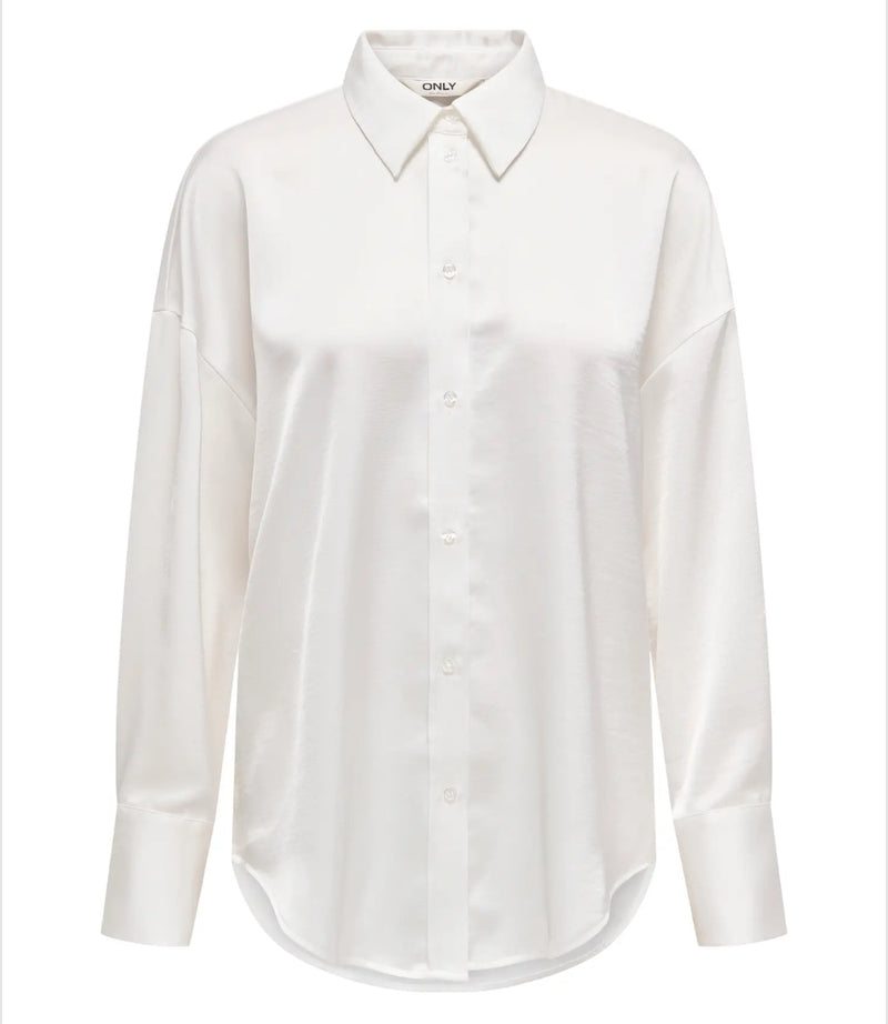 ONLMARTA L/S OVERSIZE SATIN SHIRT WVN