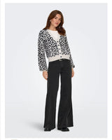 Lorraine cardigan        animal leo