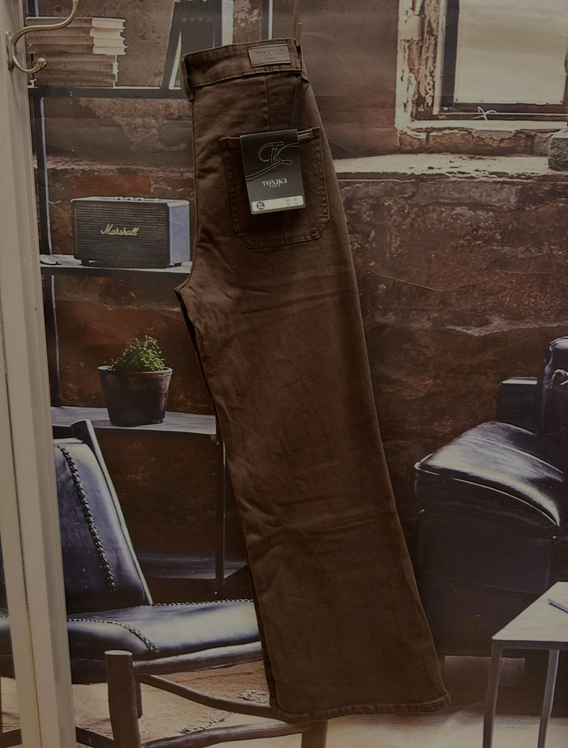 Toxik jeans raka vida brun