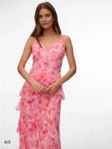 VMSMILLA SL LONG FRILL DRESS