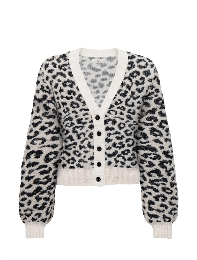 Lorraine cardigan        animal leo