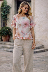 Mathea linne top -spring26