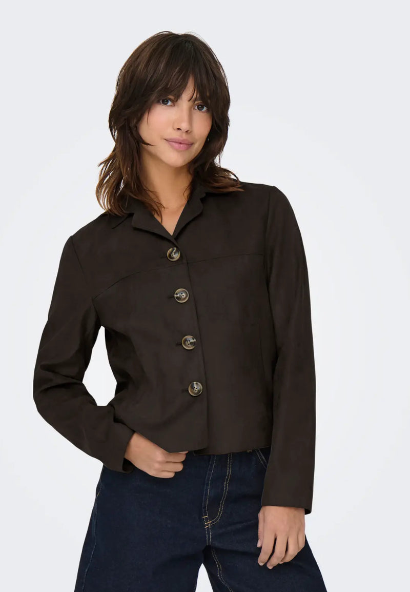 NICO FAUX SUEDE JACKET