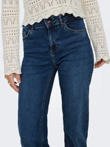 Blush  Jeans Only Dark Blue Denim - Blush