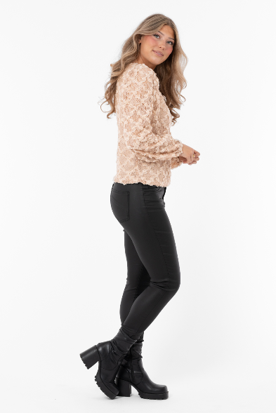ISOLDE BLOUSE ROSE CHAMPAGNE