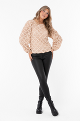 ISOLDE BLOUSE ROSE CHAMPAGNE
