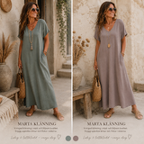 Marta Du Chateau - Dress - Fango - MdcLinna