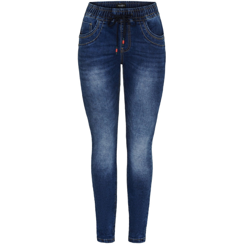 MARTA DU CHATEAU DAM BYXOR MDCARCELIA MDC177-26174 - DARK BLUE