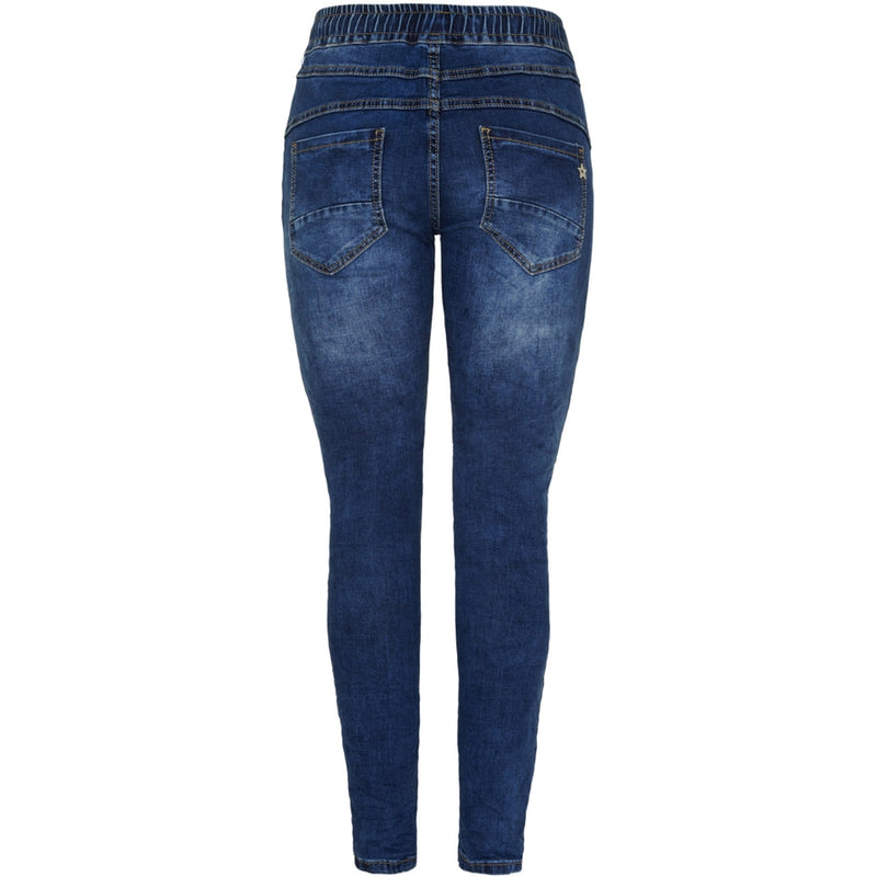 MARTA DU CHATEAU DAM BYXOR MDCARCELIA MDC177-26174 - DARK BLUE