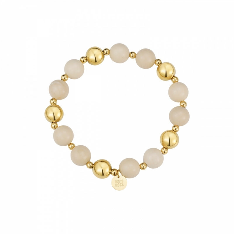 KELLY BRACELET IVORY/GOLD