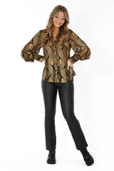 Marigold blouse amber golf