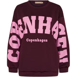 HIBISCUS SWEATSHIRT  22659 -  BORDEAUX MARTA DU CHATEAU