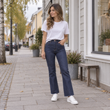 Flared jeans Folyrose Rådenim
