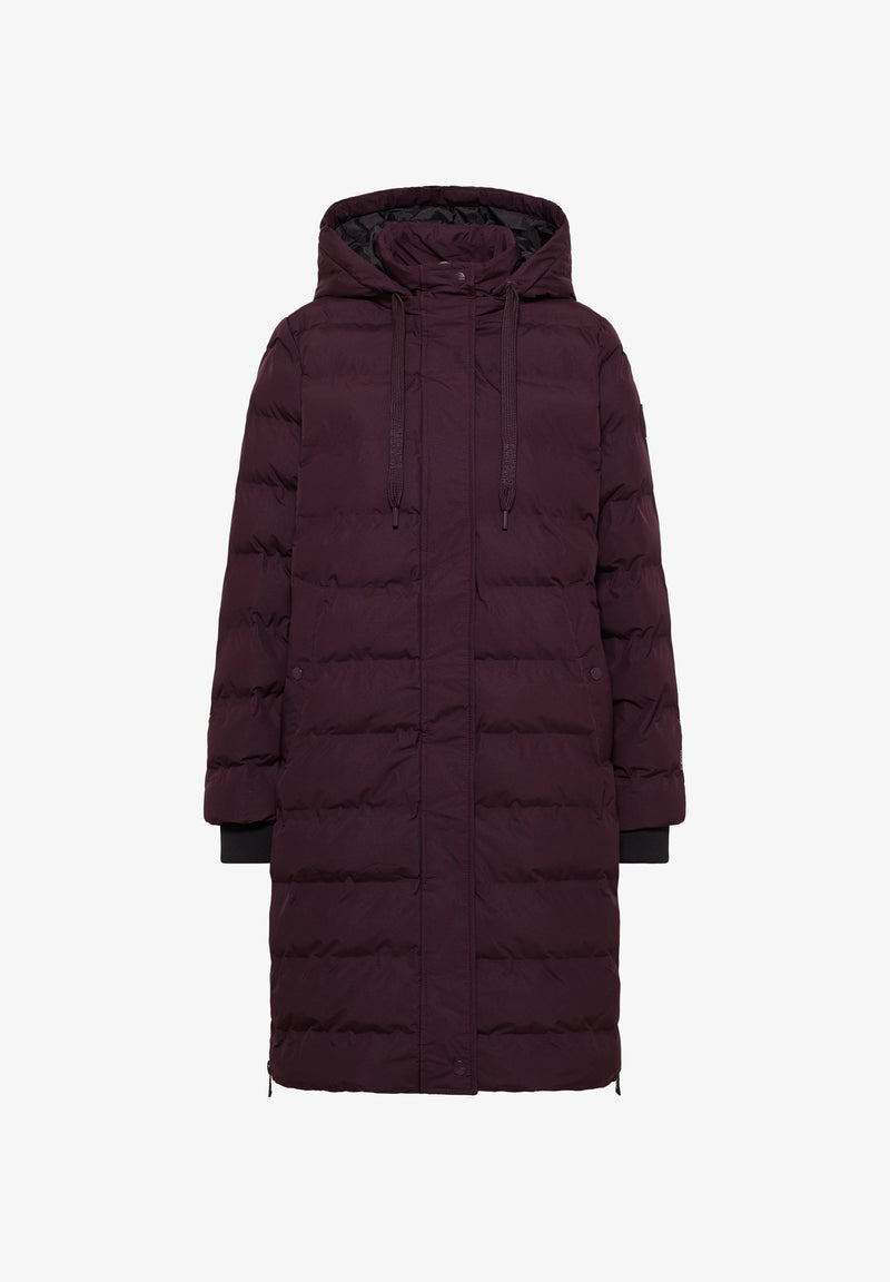 Vinterkappa CECIL             DARK PLUM