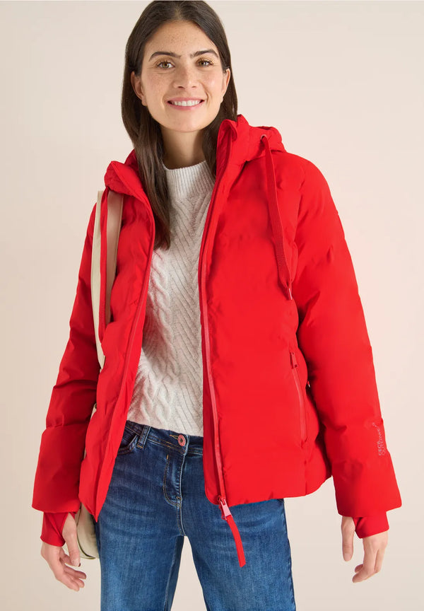 Jacka med tejpade sömmar CECIL orange