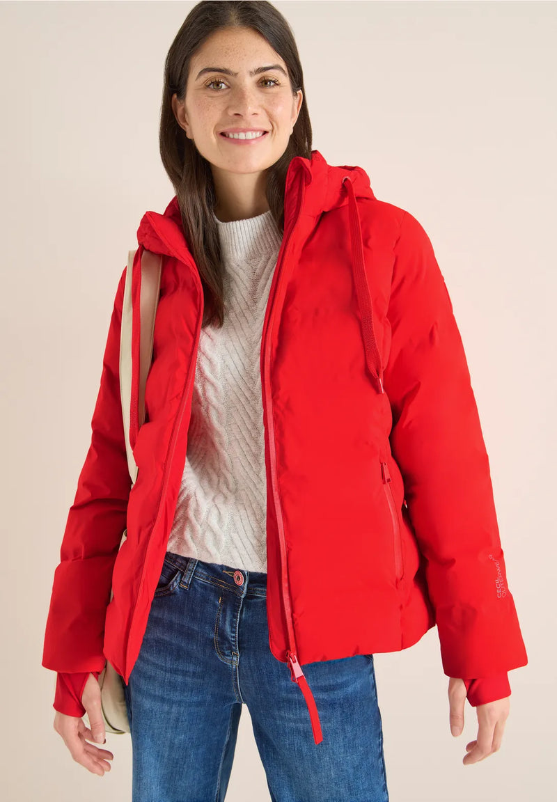 Jacka med tejpade sömmar CECIL orange