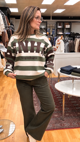 Toxik jeans raka vida grön