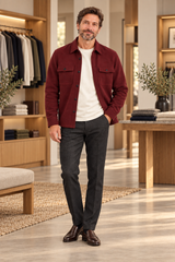 Selected Men - Sweatshirt - Tawny port - Jackie