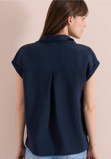 Blus med nedsänkta axlar CECIL