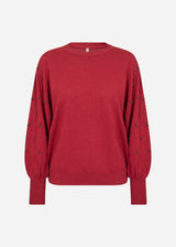 SC-DOLLIE 802 PULLOVER RÖD