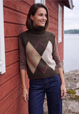 CECIL VÄST COLLAR MED POLO KRAGE