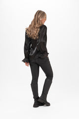Aria blouse brun