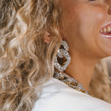 Sparkle crystal earring