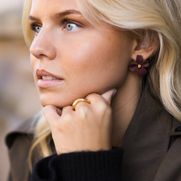 Örhänge Lilly flower