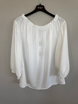 Marta Du Chateau - Blouse - Offwhite - MdcJuniper