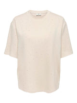 Jacqueline De Yong - T-Shirt - Oatmeal - Nila