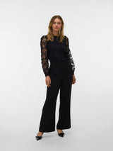 Vero Moda - Topp - Black - Hali