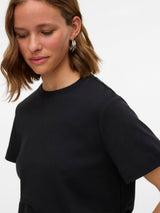 Vero Moda - T-Shirt - Black - Awnaima
