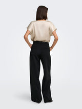 Jacqueline De Yong - Top - Chocolate Plum - V Neck