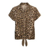 Marta Du Chateau - Shirt - Camello Leo - Vianne