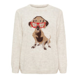 Marta Du Chateau - Knit - Beige Melange - MdcCoraline