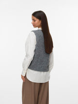 Vero Moda - Pullover - Dark grey melange - Novah