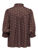 Raya Shirt Deep Mahogany