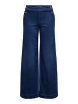 ONLMADISON HW BUTTON WIDE DNM GEN533