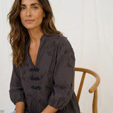 Marta Du Chateau - Blouse - Beige - Safiya