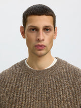 Selected Men - Tröja coffee Tilum