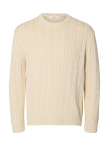 Selected Men - Pullover - Birch - Braun