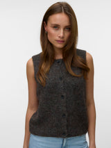 Vero Moda - Pullover - Dark grey melange - Novah